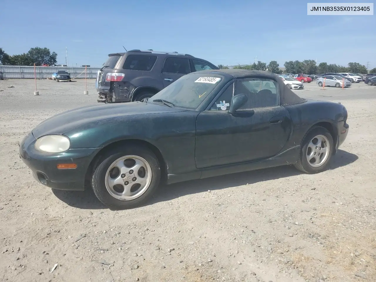 1999 Mazda Mx-5 Miata VIN: JM1NB3535X0123405 Lot: 62193485