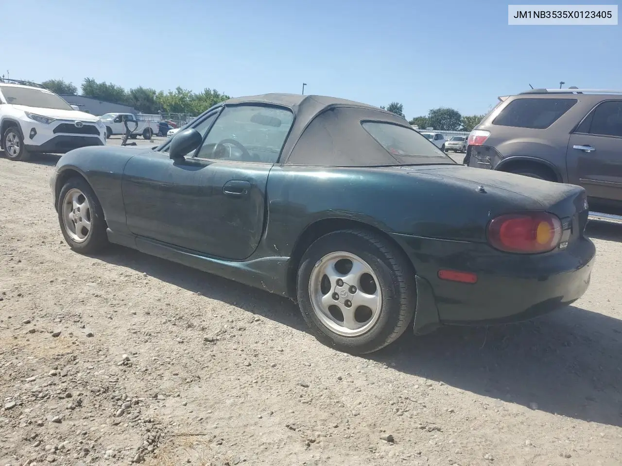 1999 Mazda Mx-5 Miata VIN: JM1NB3535X0123405 Lot: 62193485