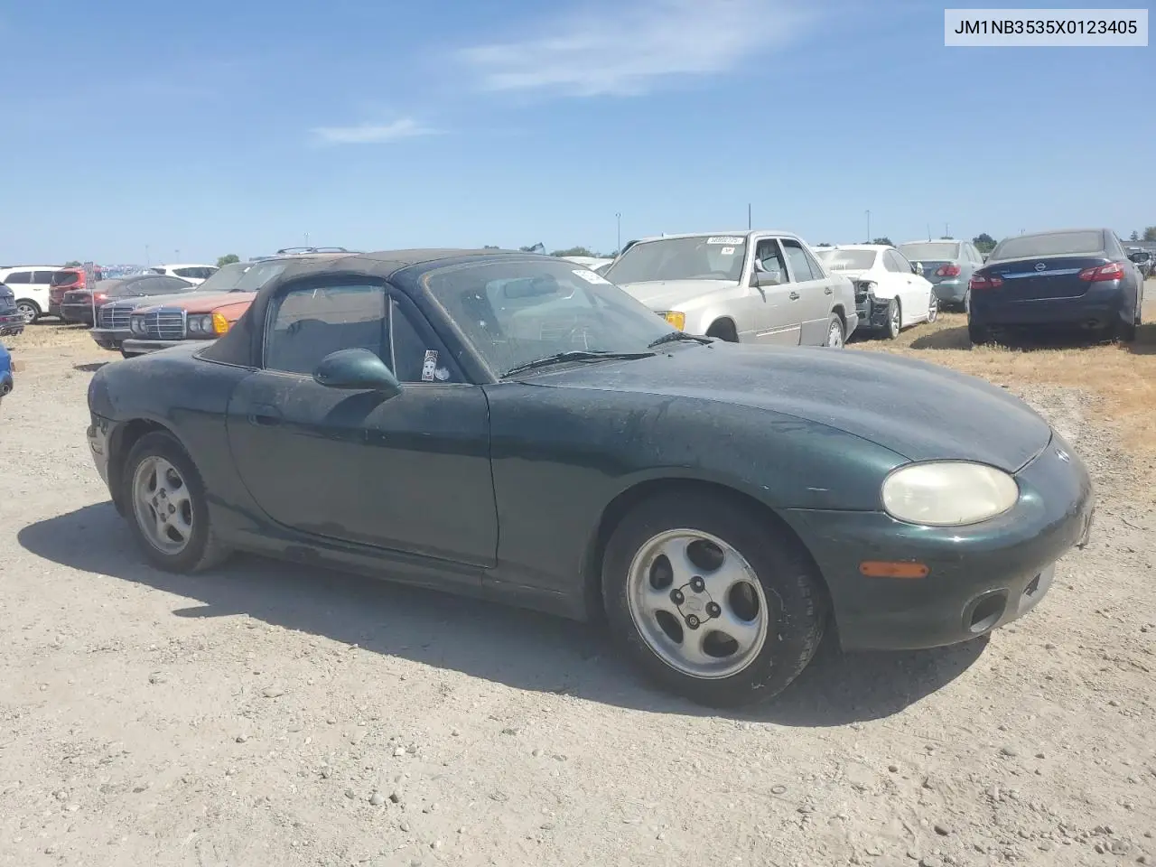 1999 Mazda Mx-5 Miata VIN: JM1NB3535X0123405 Lot: 62193485