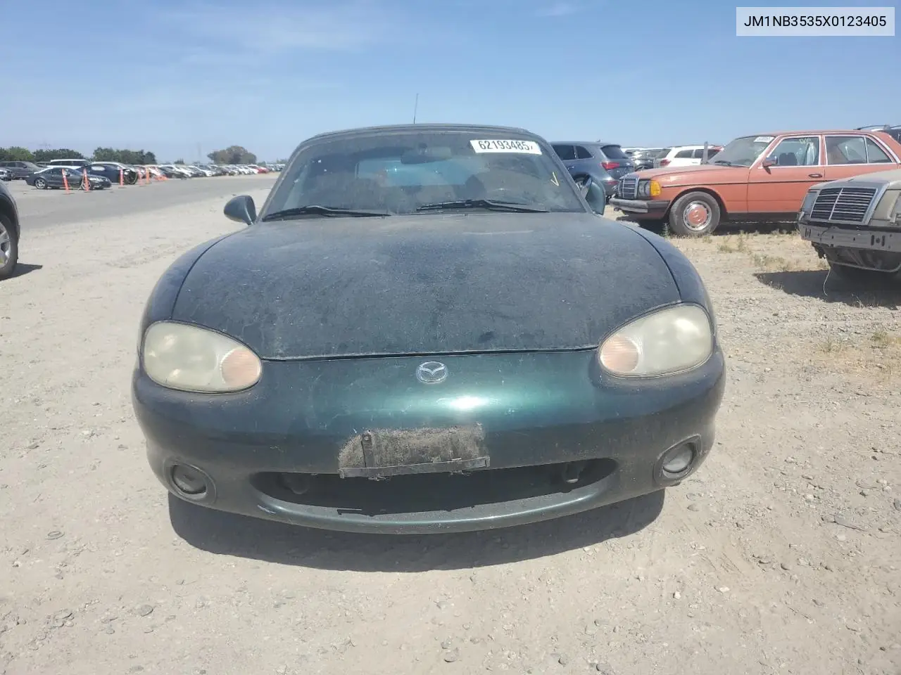 1999 Mazda Mx-5 Miata VIN: JM1NB3535X0123405 Lot: 62193485