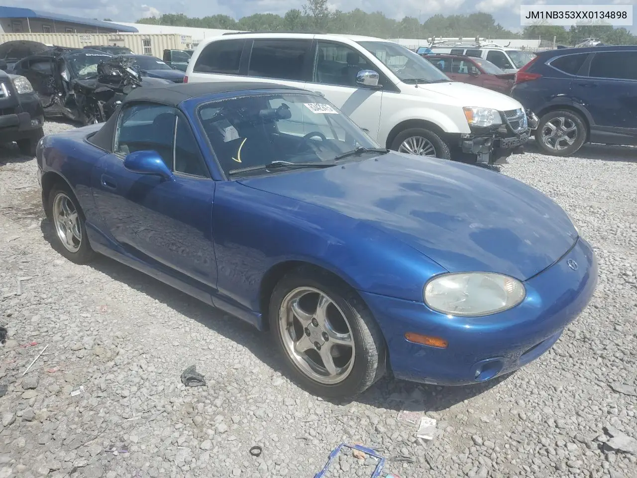 1999 Mazda Mx-5 Miata VIN: JM1NB353XX0134898 Lot: 63429475
