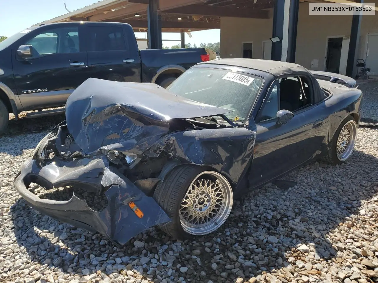 2000 Mazda Mx-5 Miata Base VIN: JM1NB353XY0153503 Lot: 53173085