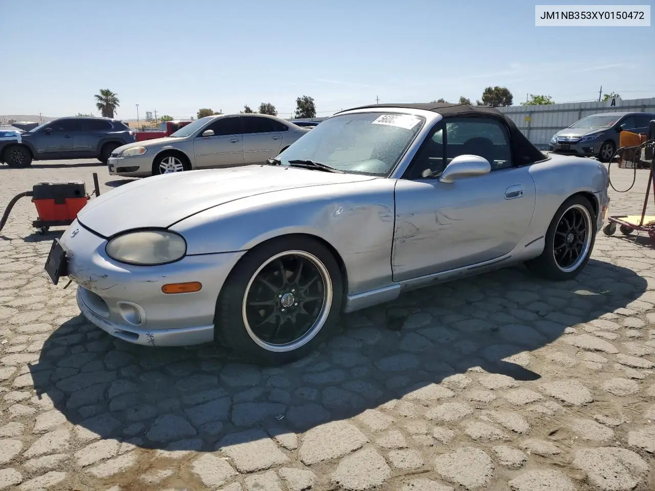 2000 Mazda Mx-5 Miata Base VIN: JM1NB353XY0150472 Lot: 56000055