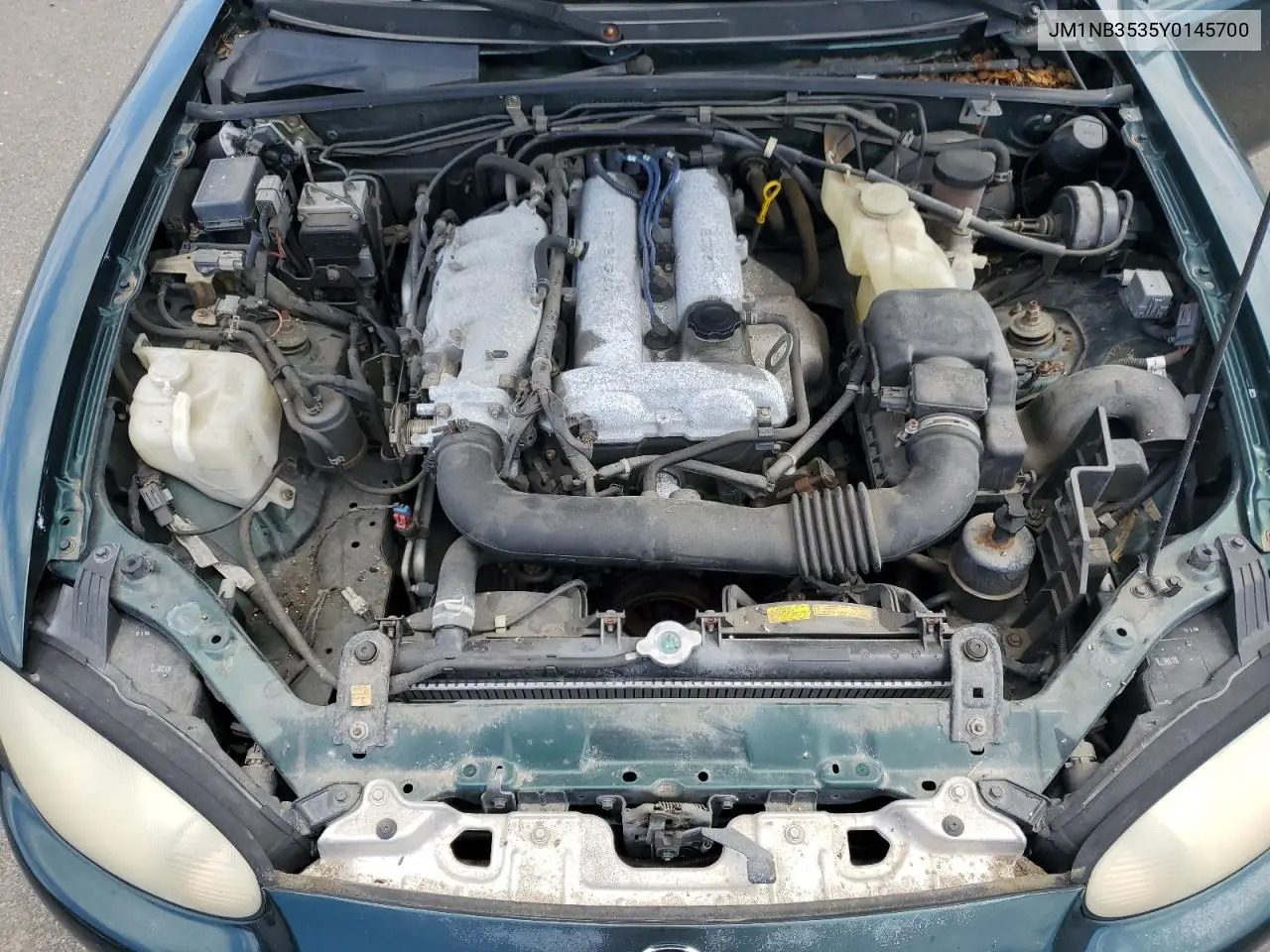 2000 Mazda Mx-5 Miata Base VIN: JM1NB3535Y0145700 Lot: 59627165