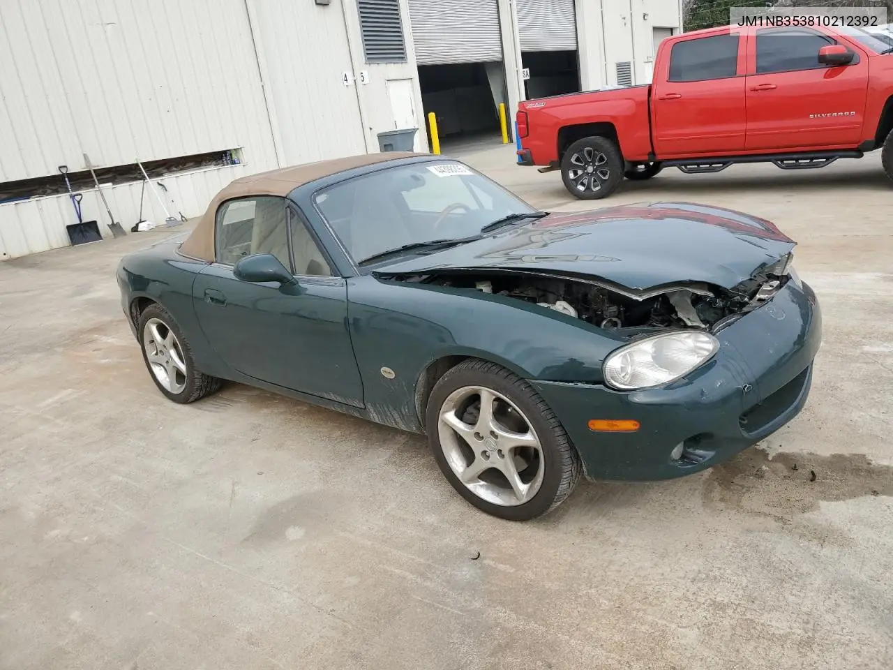 2001 Mazda Mx-5 Miata Base VIN: JM1NB353810212392 Lot: 44398295