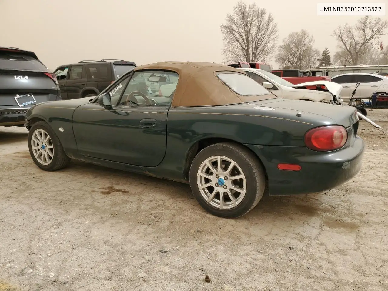 2001 Mazda Mx-5 Miata Base VIN: JM1NB353010213522 Lot: 47941875