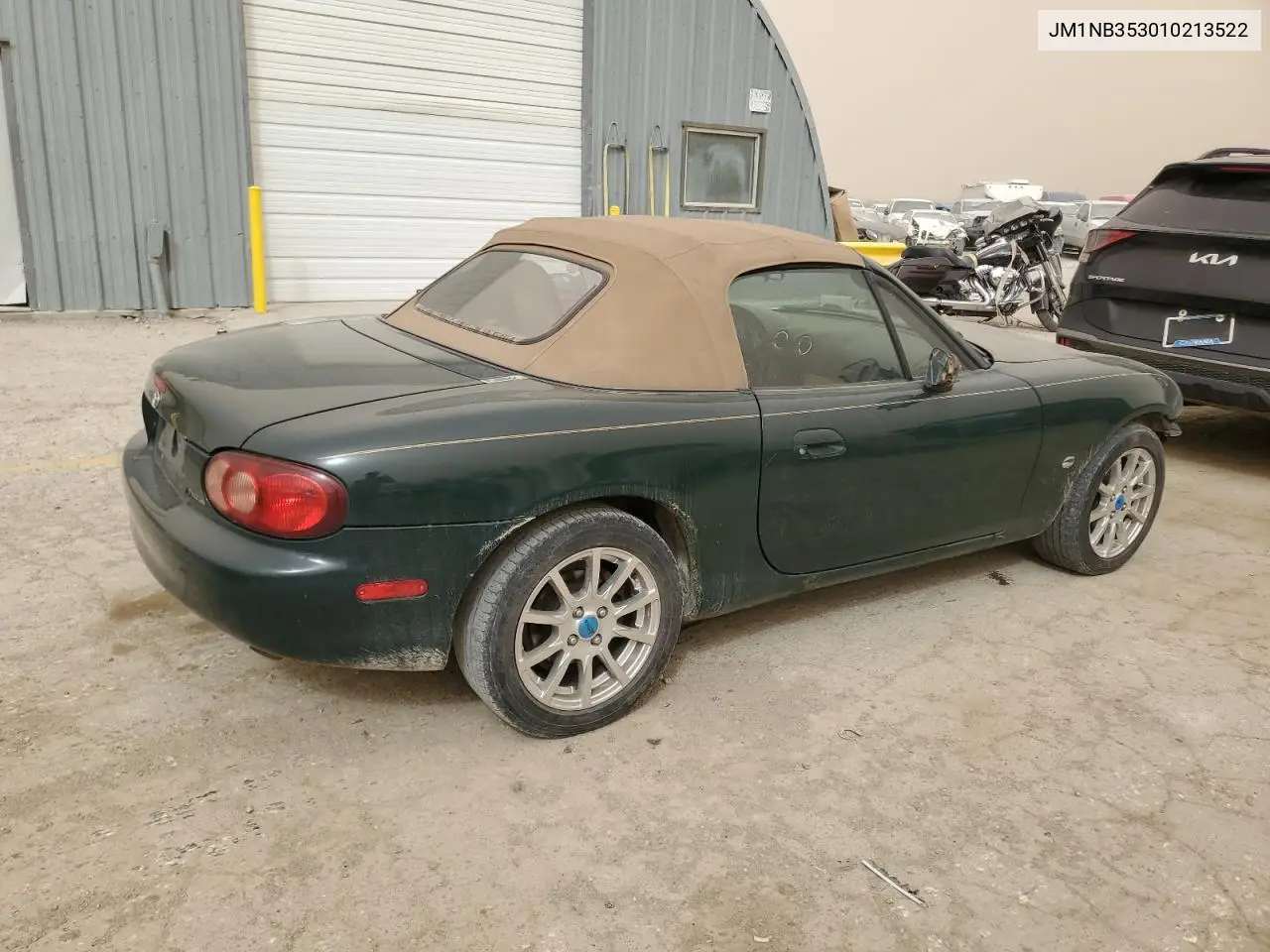 2001 Mazda Mx-5 Miata Base VIN: JM1NB353010213522 Lot: 47941875