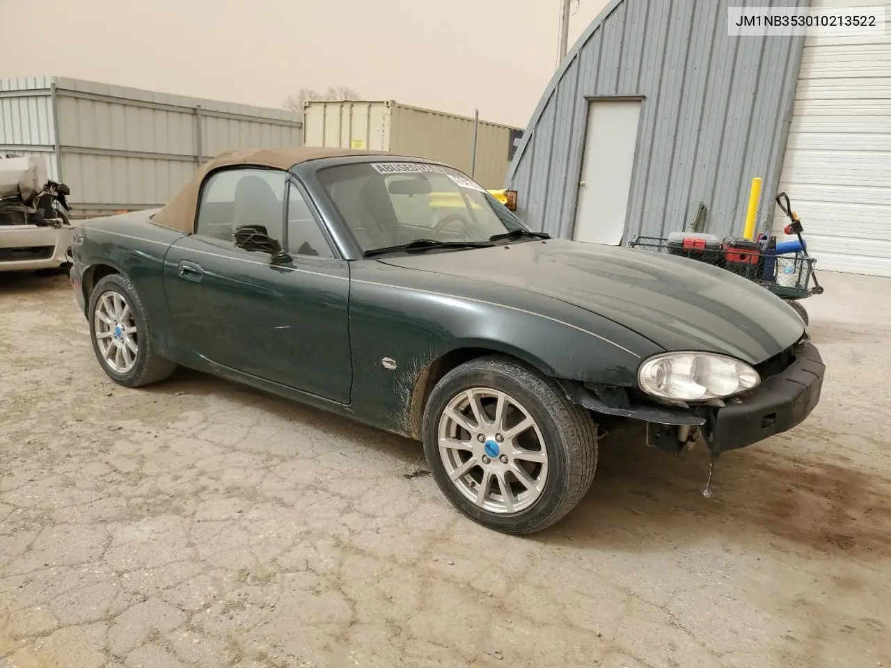 2001 Mazda Mx-5 Miata Base VIN: JM1NB353010213522 Lot: 47941875