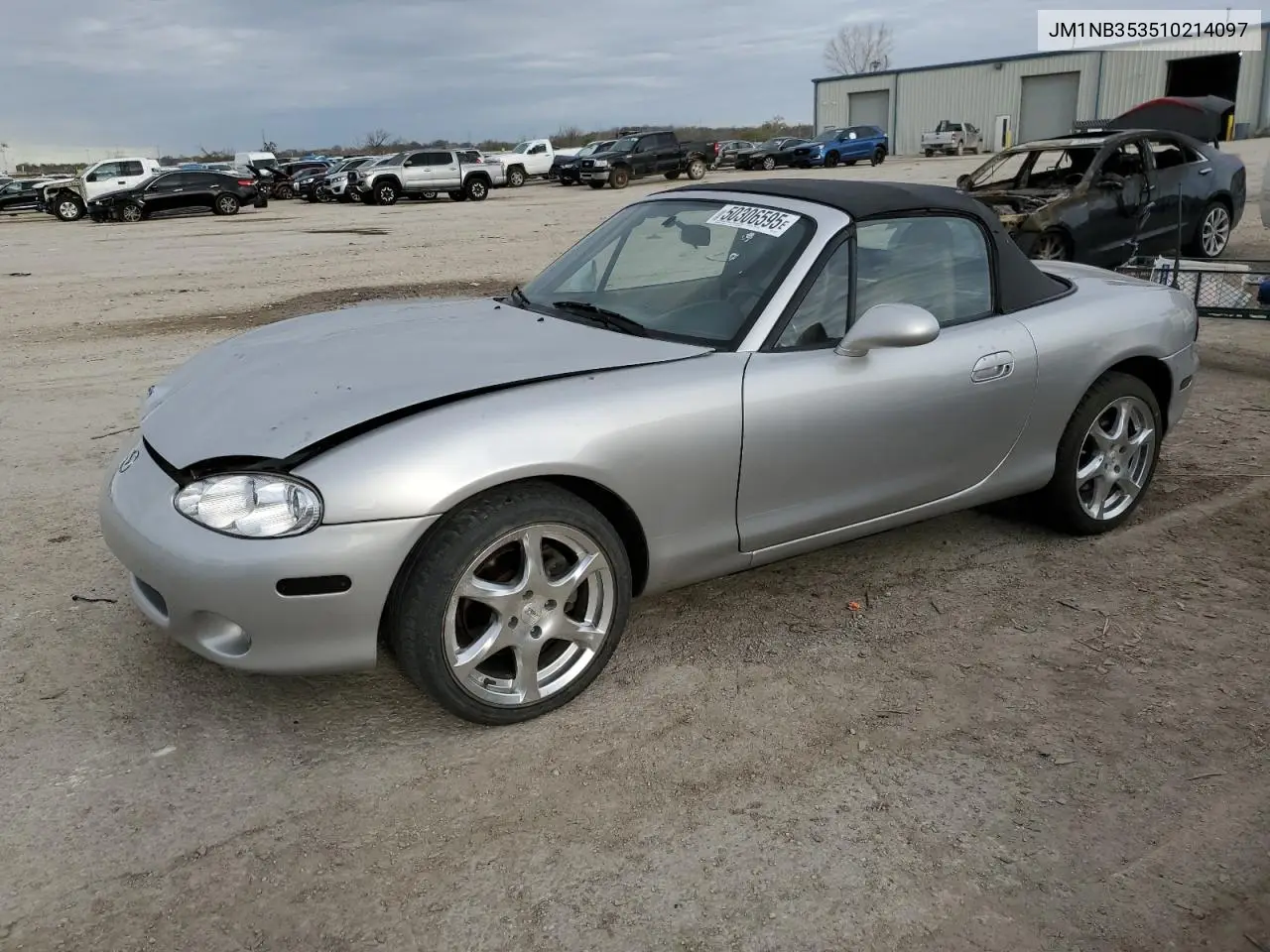 2001 Mazda Mx-5 Miata Base VIN: JM1NB353510214097 Lot: 50306595