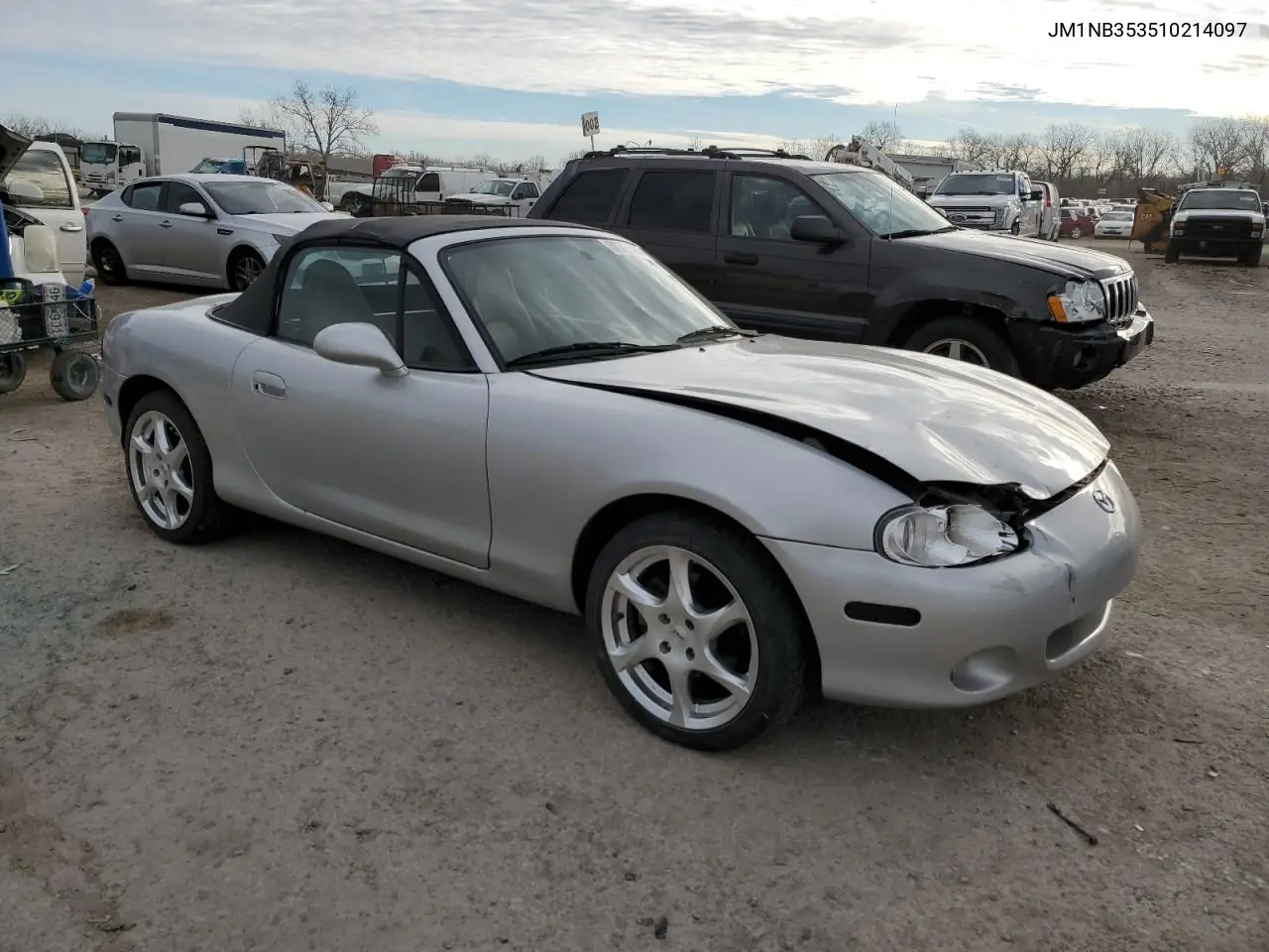 2001 Mazda Mx-5 Miata Base VIN: JM1NB353510214097 Lot: 50306595