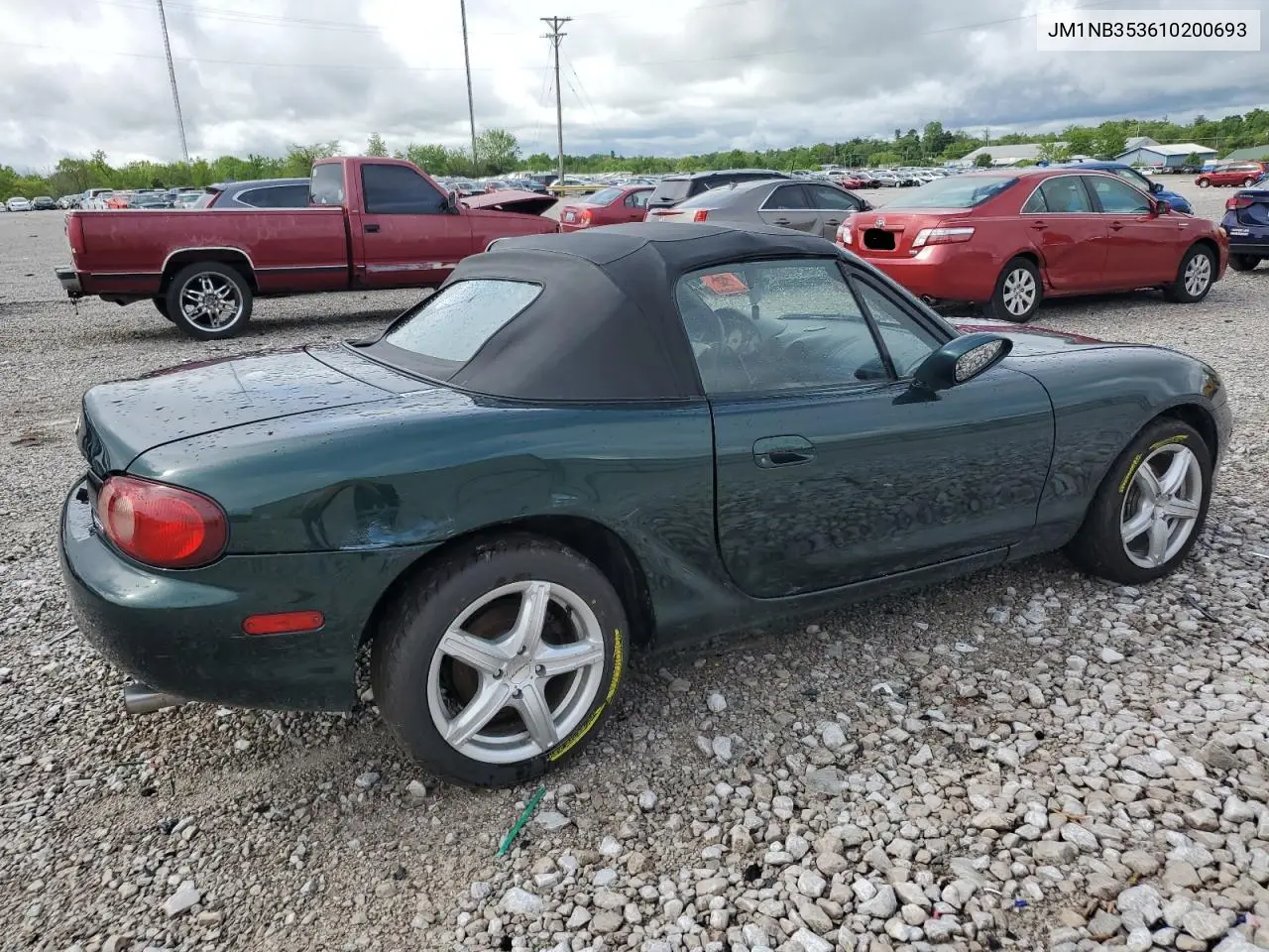2001 Mazda Mx-5 Miata Base VIN: JM1NB353610200693 Lot: 55385725