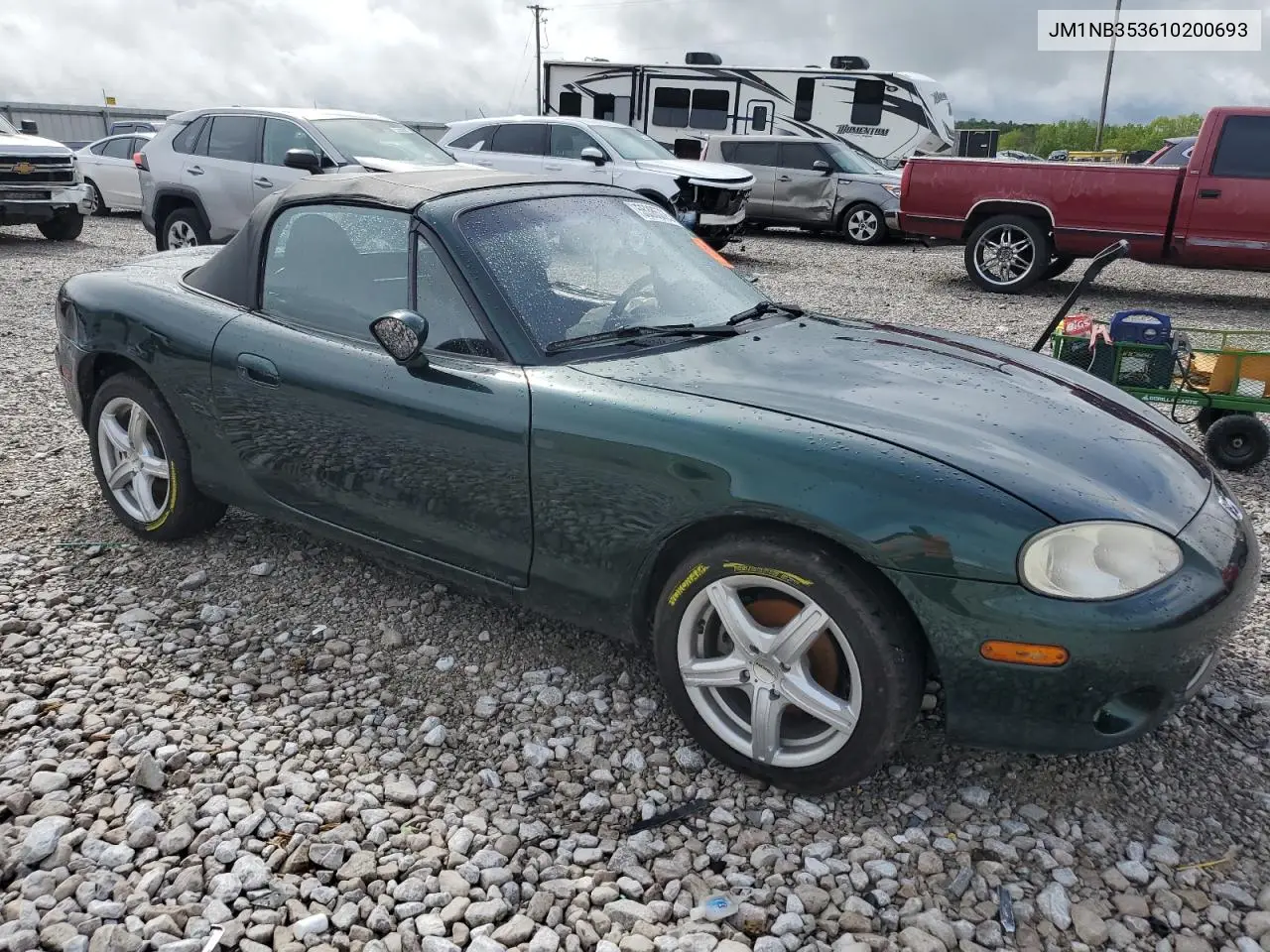 2001 Mazda Mx-5 Miata Base VIN: JM1NB353610200693 Lot: 55385725