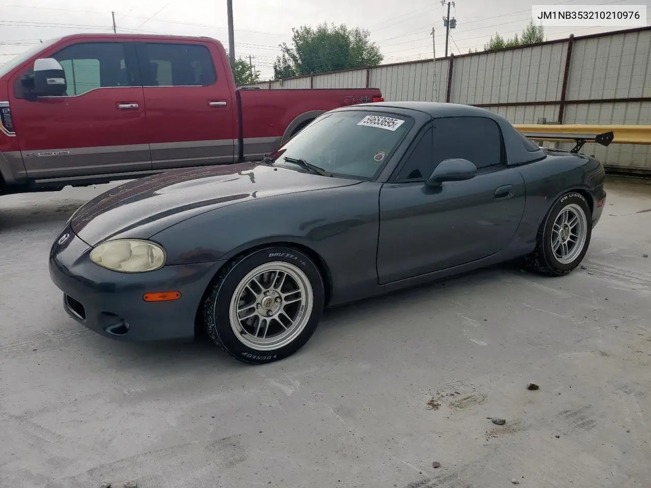 2001 Mazda Mx-5 Miata Base VIN: JM1NB353210210976 Lot: 59653695