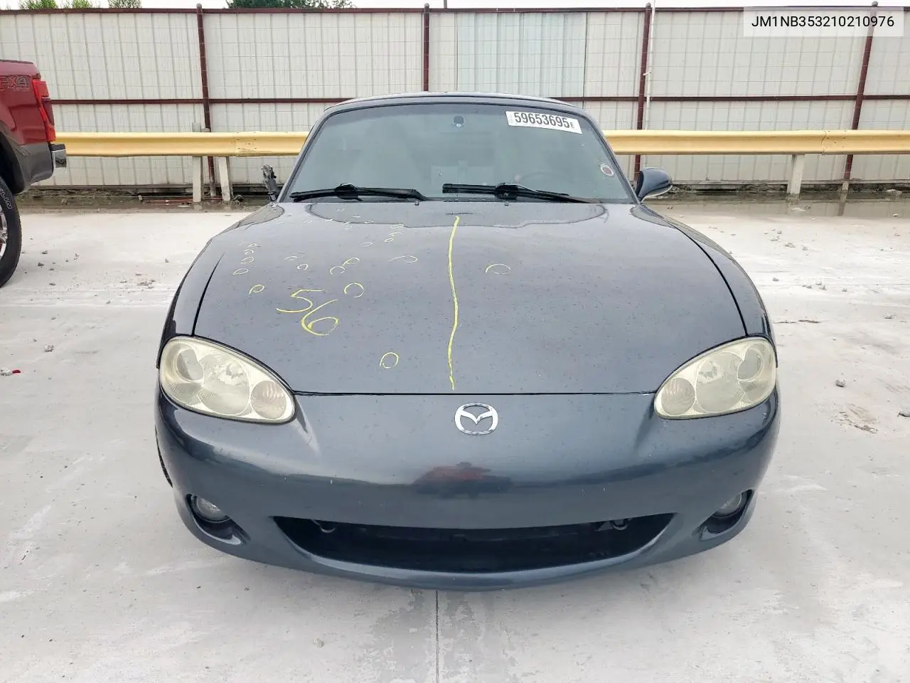 2001 Mazda Mx-5 Miata Base VIN: JM1NB353210210976 Lot: 59653695
