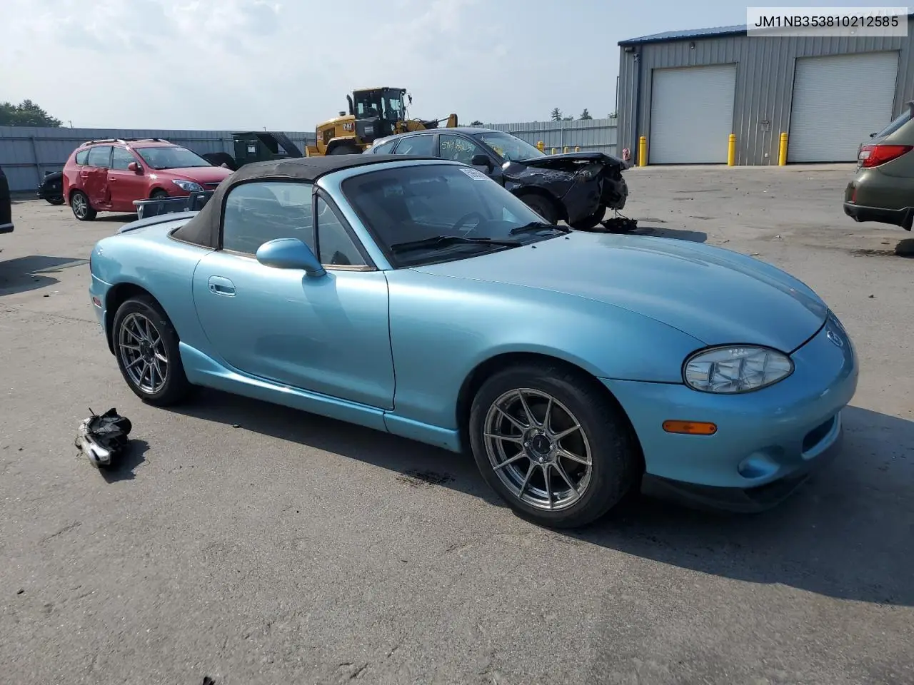 2001 Mazda Mx-5 Miata Base VIN: JM1NB353810212585 Lot: 59659055