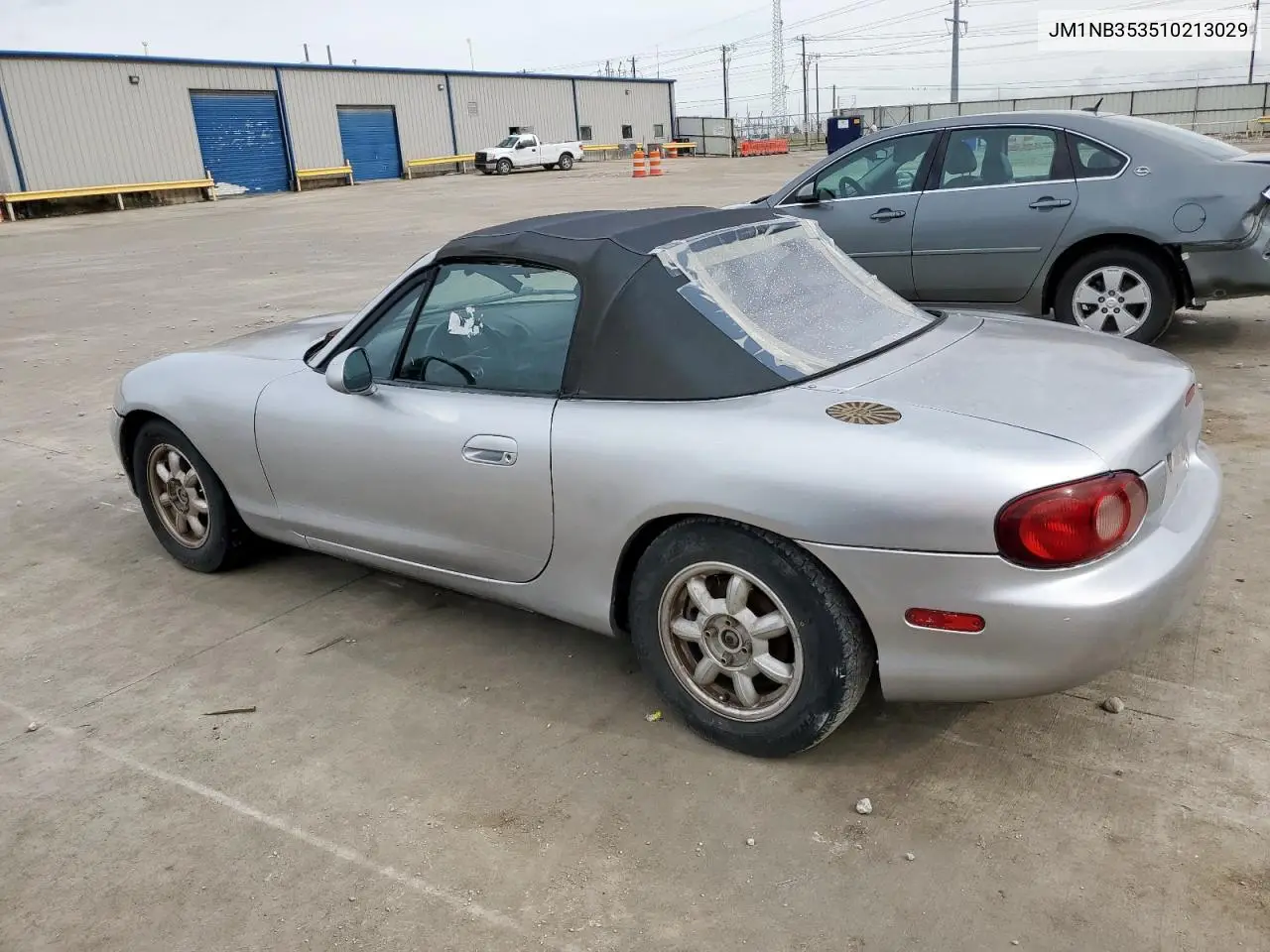 2001 Mazda Mx-5 Miata Base VIN: JM1NB353510213029 Lot: 60668405