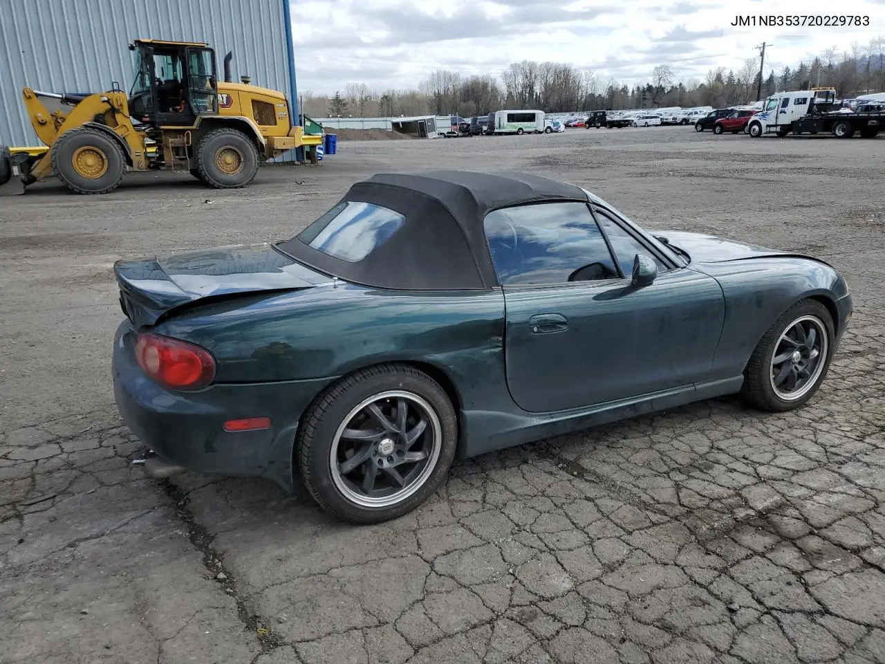 2002 Mazda Mx-5 Miata Base VIN: JM1NB353720229783 Lot: 48253935
