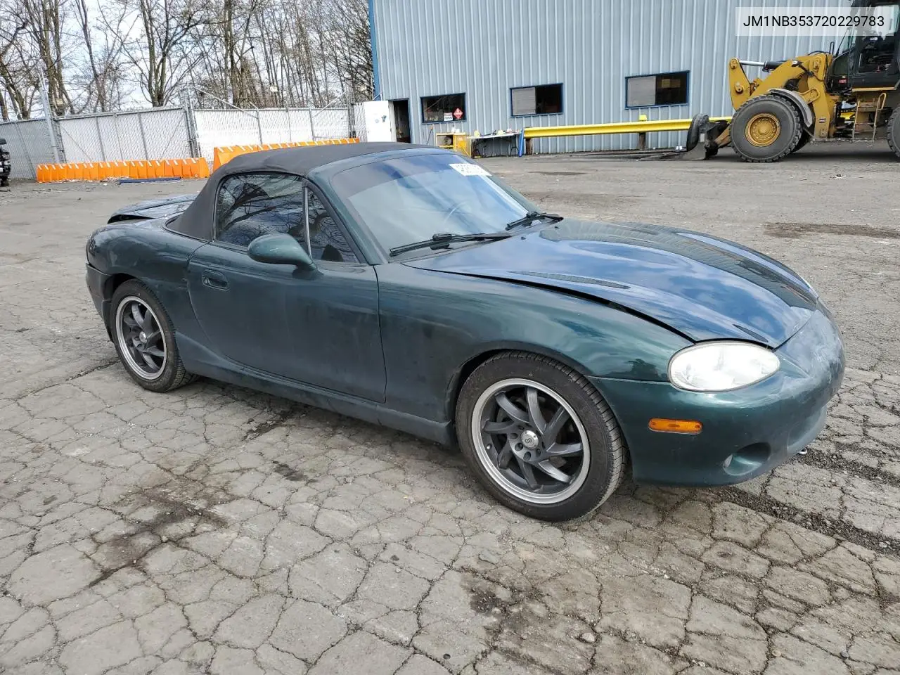 2002 Mazda Mx-5 Miata Base VIN: JM1NB353720229783 Lot: 48253935