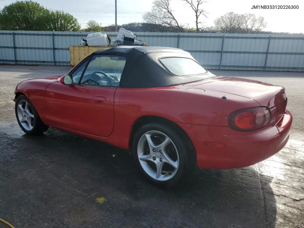 2002 Mazda Mx-5 Miata Base VIN: JM1NB353120226300 Lot: 51273765
