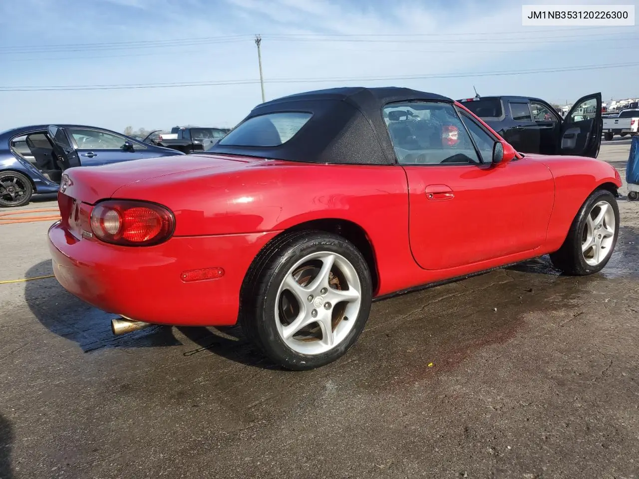 2002 Mazda Mx-5 Miata Base VIN: JM1NB353120226300 Lot: 51273765