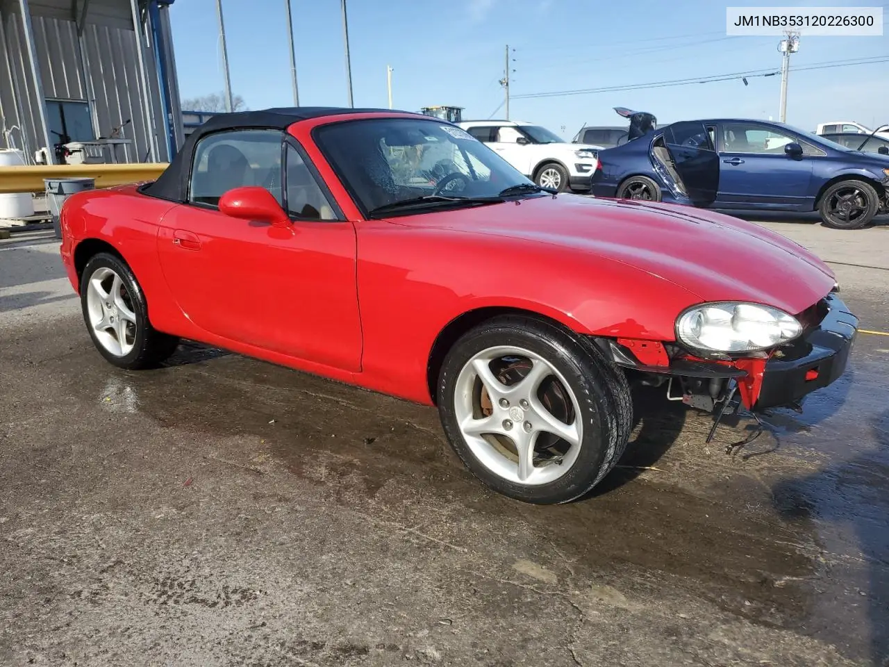 2002 Mazda Mx-5 Miata Base VIN: JM1NB353120226300 Lot: 51273765