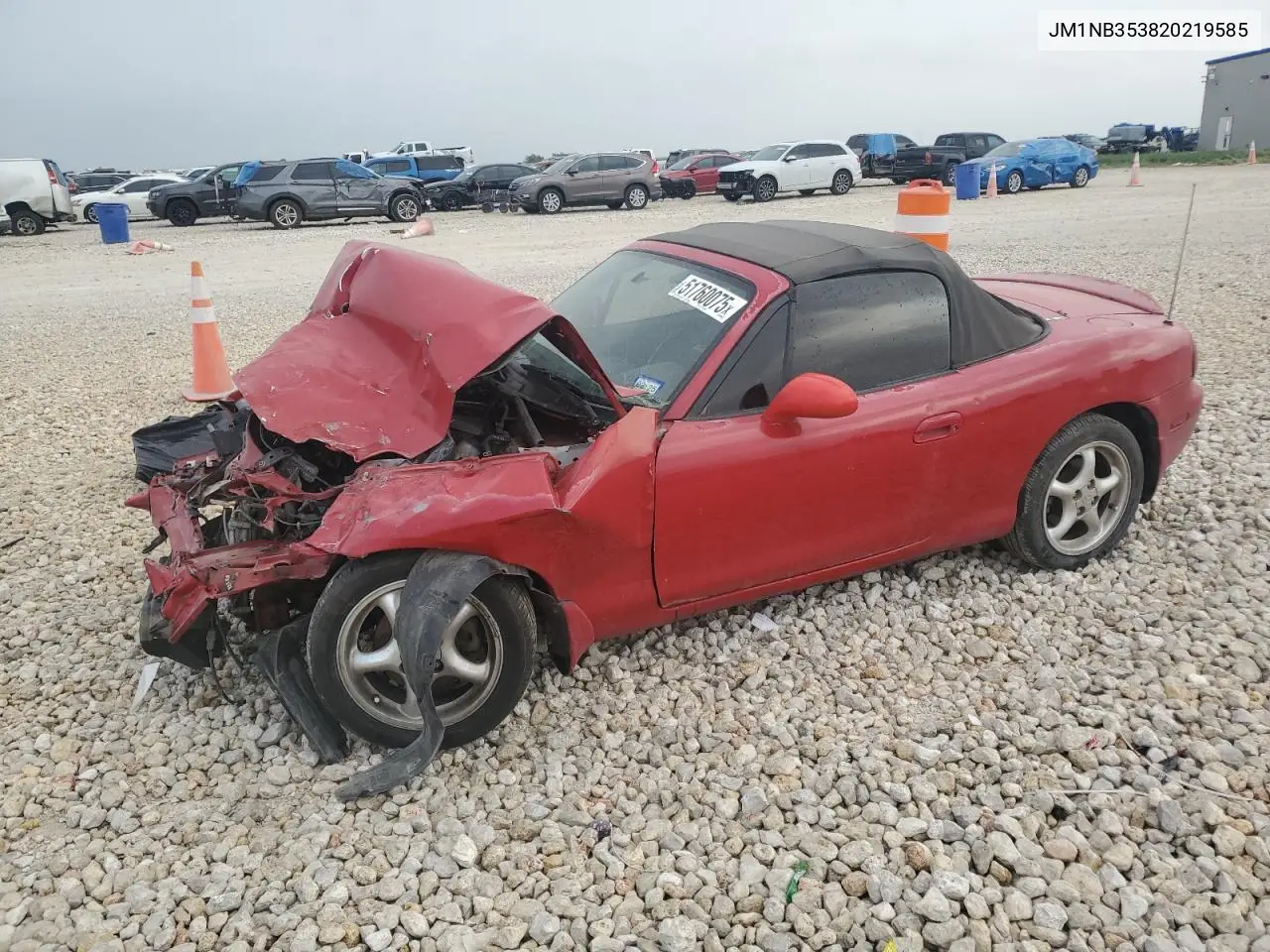 2002 Mazda Mx-5 Miata Base VIN: JM1NB353820219585 Lot: 51760075