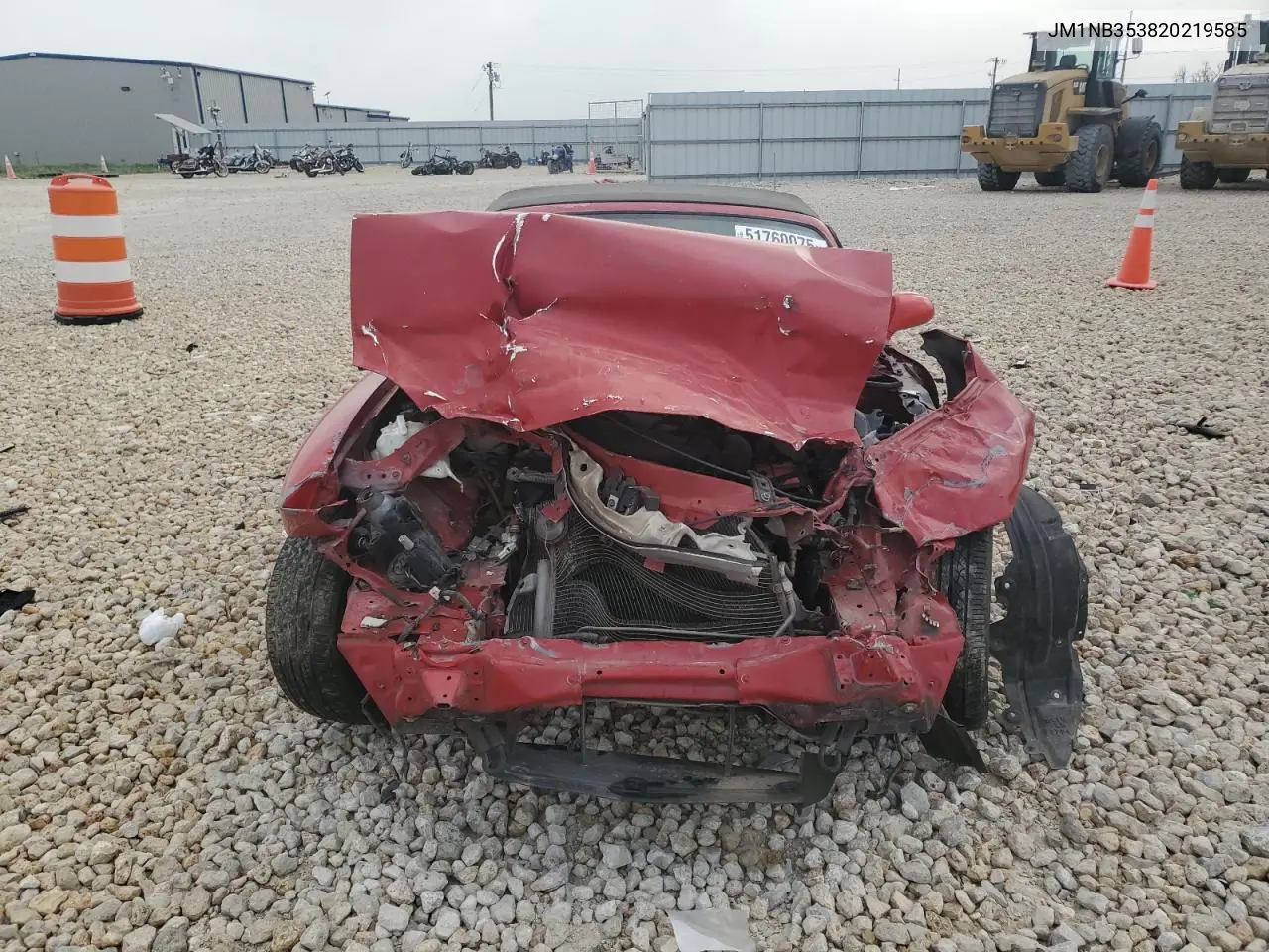 2002 Mazda Mx-5 Miata Base VIN: JM1NB353820219585 Lot: 51760075