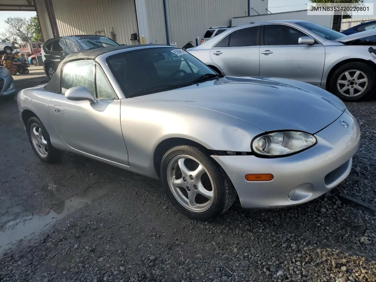 2002 Mazda Mx-5 Miata Base VIN: JM1NB353420220801 Lot: 61808645