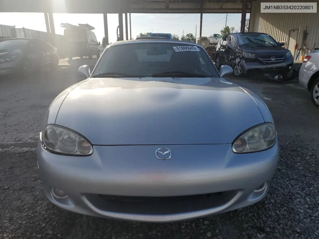2002 Mazda Mx-5 Miata Base VIN: JM1NB353420220801 Lot: 61808645