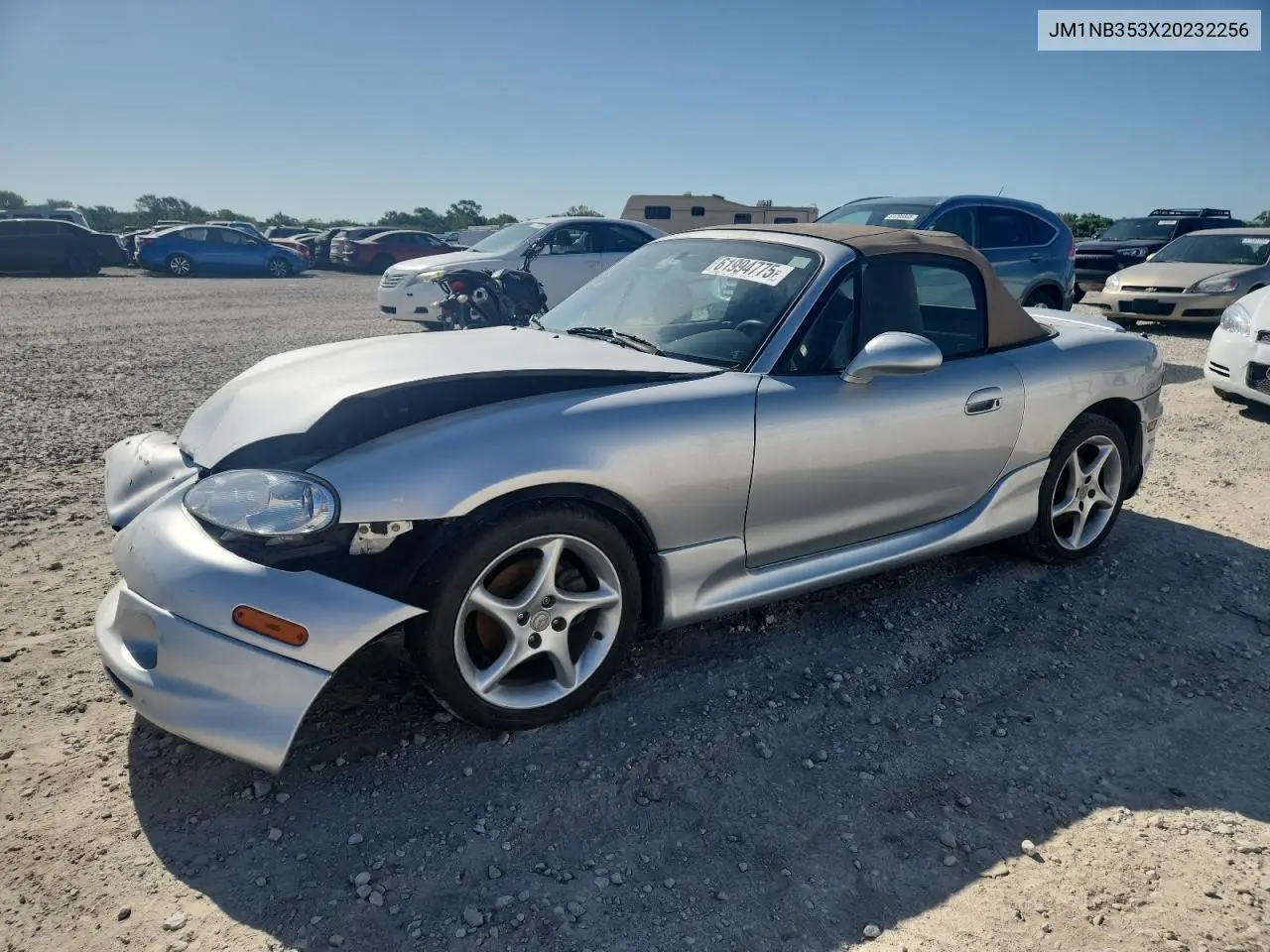 2002 Mazda Mx-5 Miata Base VIN: JM1NB353X20232256 Lot: 61994775