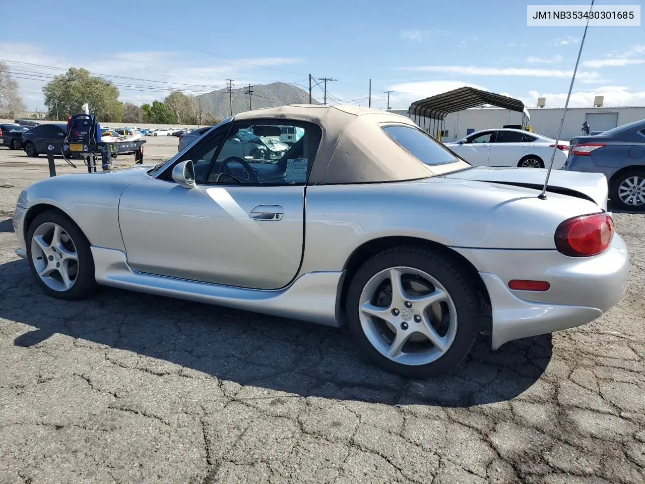 2003 Mazda Mx-5 Miata Base VIN: JM1NB353430301685 Lot: 48756715
