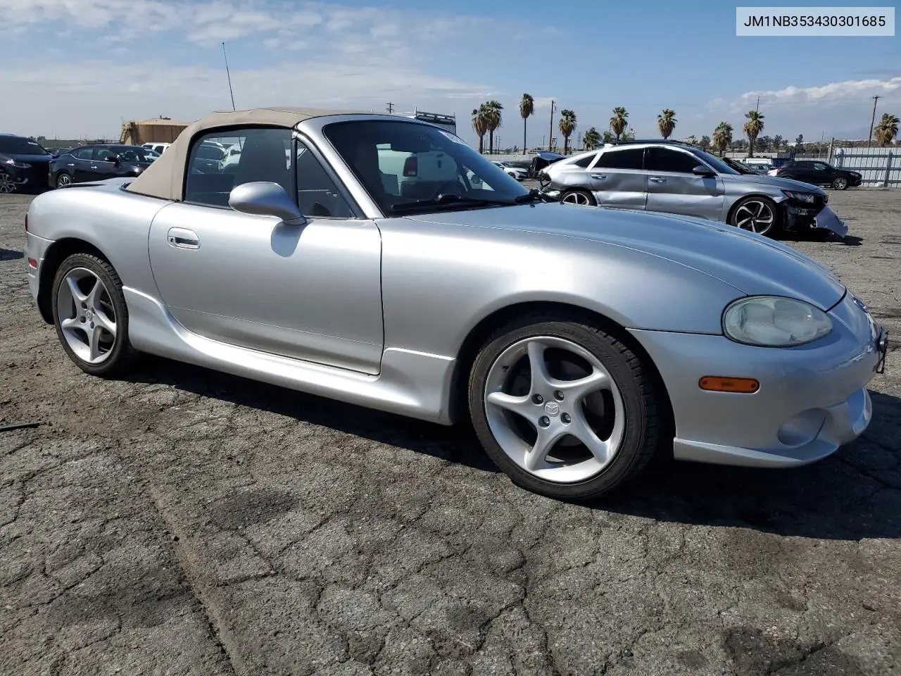 2003 Mazda Mx-5 Miata Base VIN: JM1NB353430301685 Lot: 48756715
