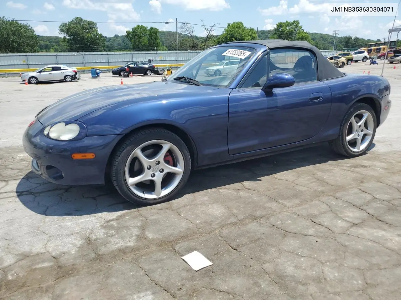 2003 Mazda Mx-5 Miata Base VIN: JM1NB353630304071 Lot: 61552085