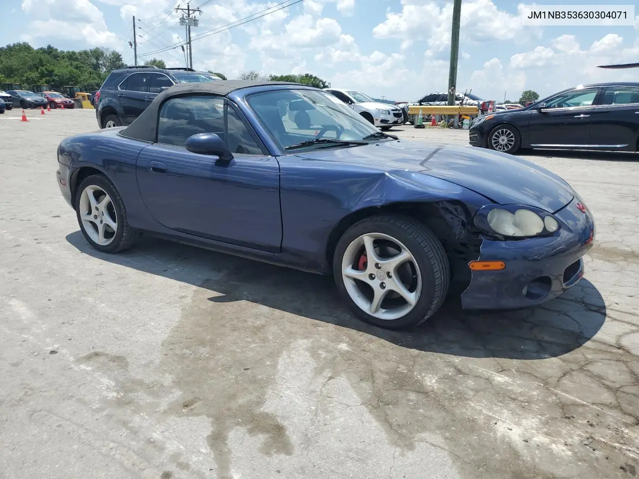 2003 Mazda Mx-5 Miata Base VIN: JM1NB353630304071 Lot: 61552085
