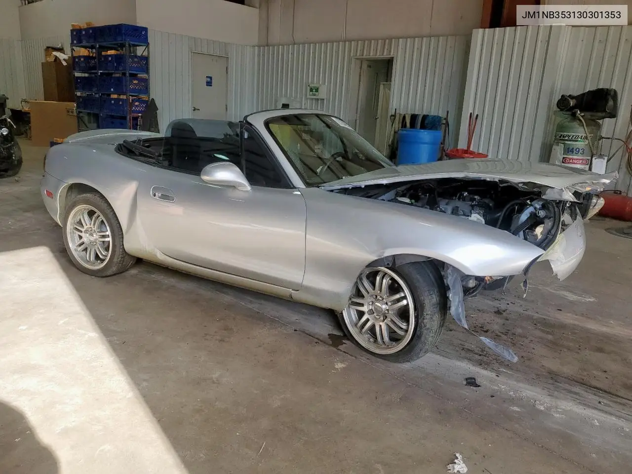 2003 Mazda Mx-5 Miata Base VIN: JM1NB353130301353 Lot: 62948325