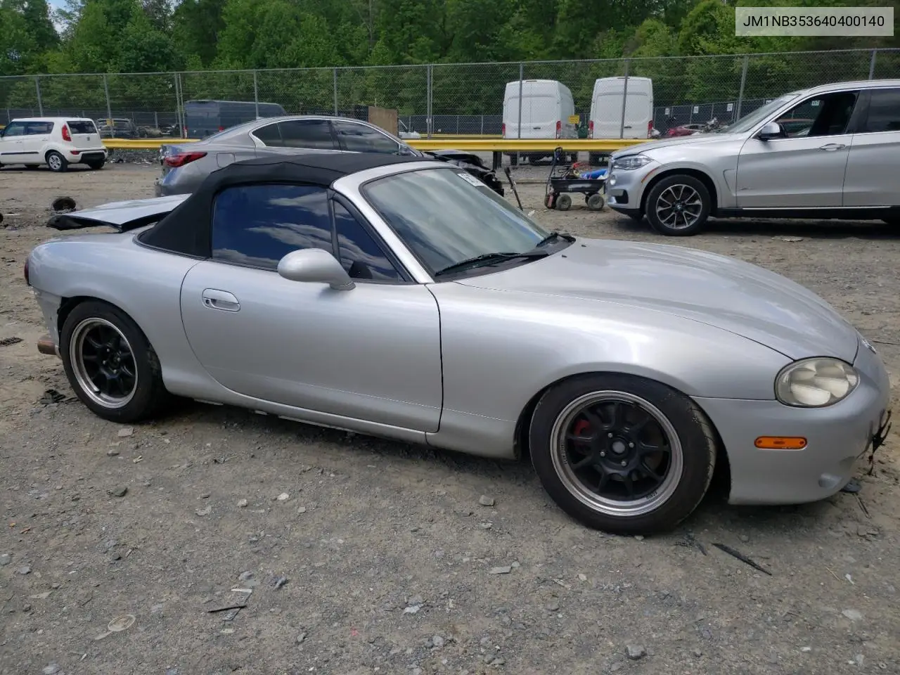 2004 Mazda Mx-5 Miata Base VIN: JM1NB353640400140 Lot: 56127165