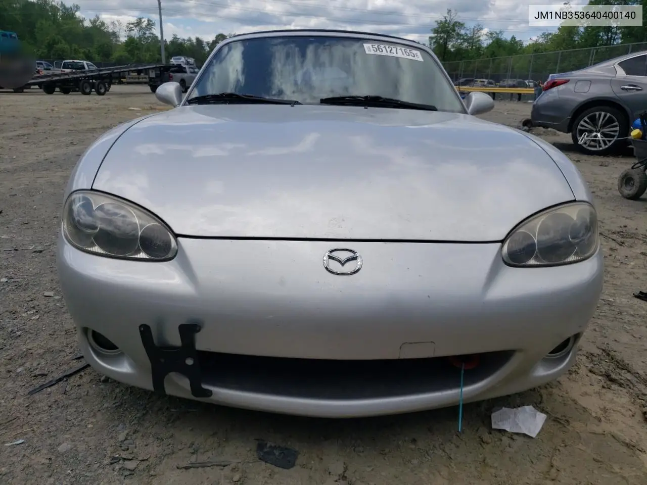 2004 Mazda Mx-5 Miata Base VIN: JM1NB353640400140 Lot: 56127165