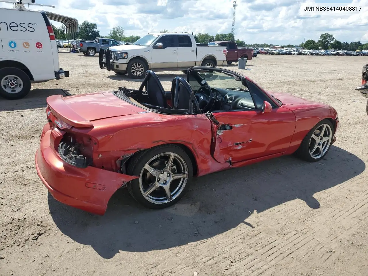 2004 Mazda Mx-5 Miata Speed VIN: JM1NB354140408817 Lot: 56588645