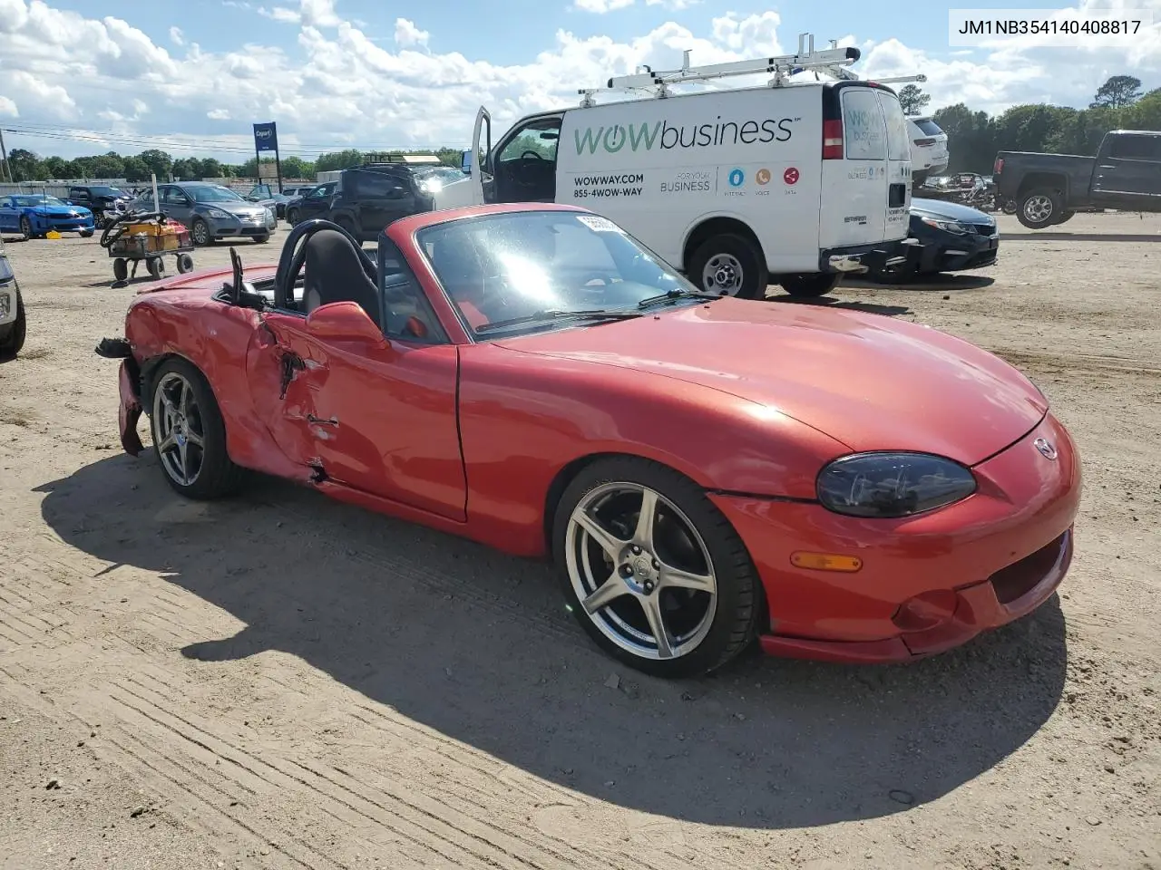 2004 Mazda Mx-5 Miata Speed VIN: JM1NB354140408817 Lot: 56588645