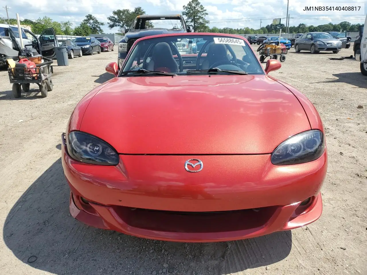 2004 Mazda Mx-5 Miata Speed VIN: JM1NB354140408817 Lot: 56588645