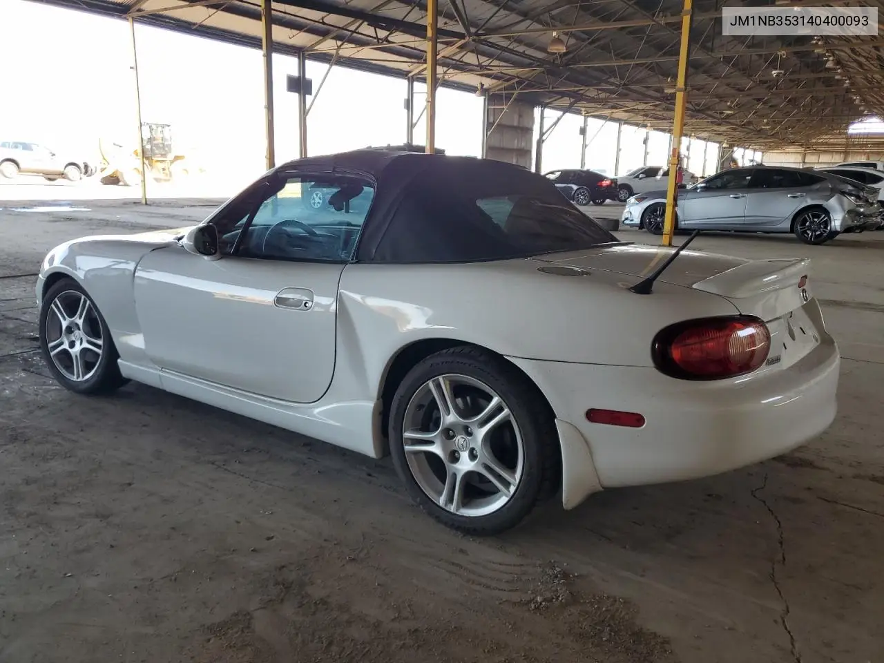 2004 Mazda Mx-5 Miata Base VIN: JM1NB353140400093 Lot: 60323555