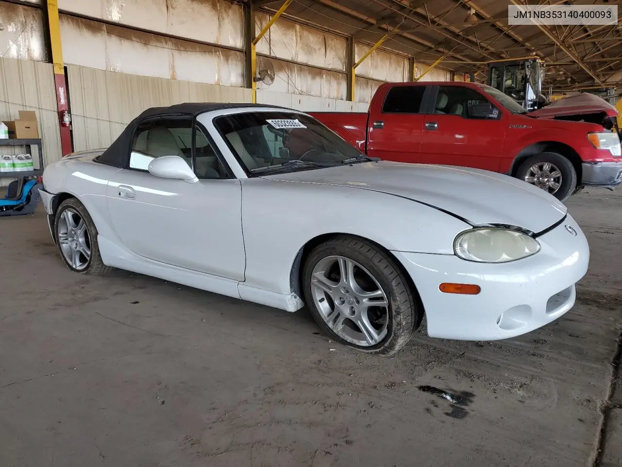 2004 Mazda Mx-5 Miata Base VIN: JM1NB353140400093 Lot: 60323555