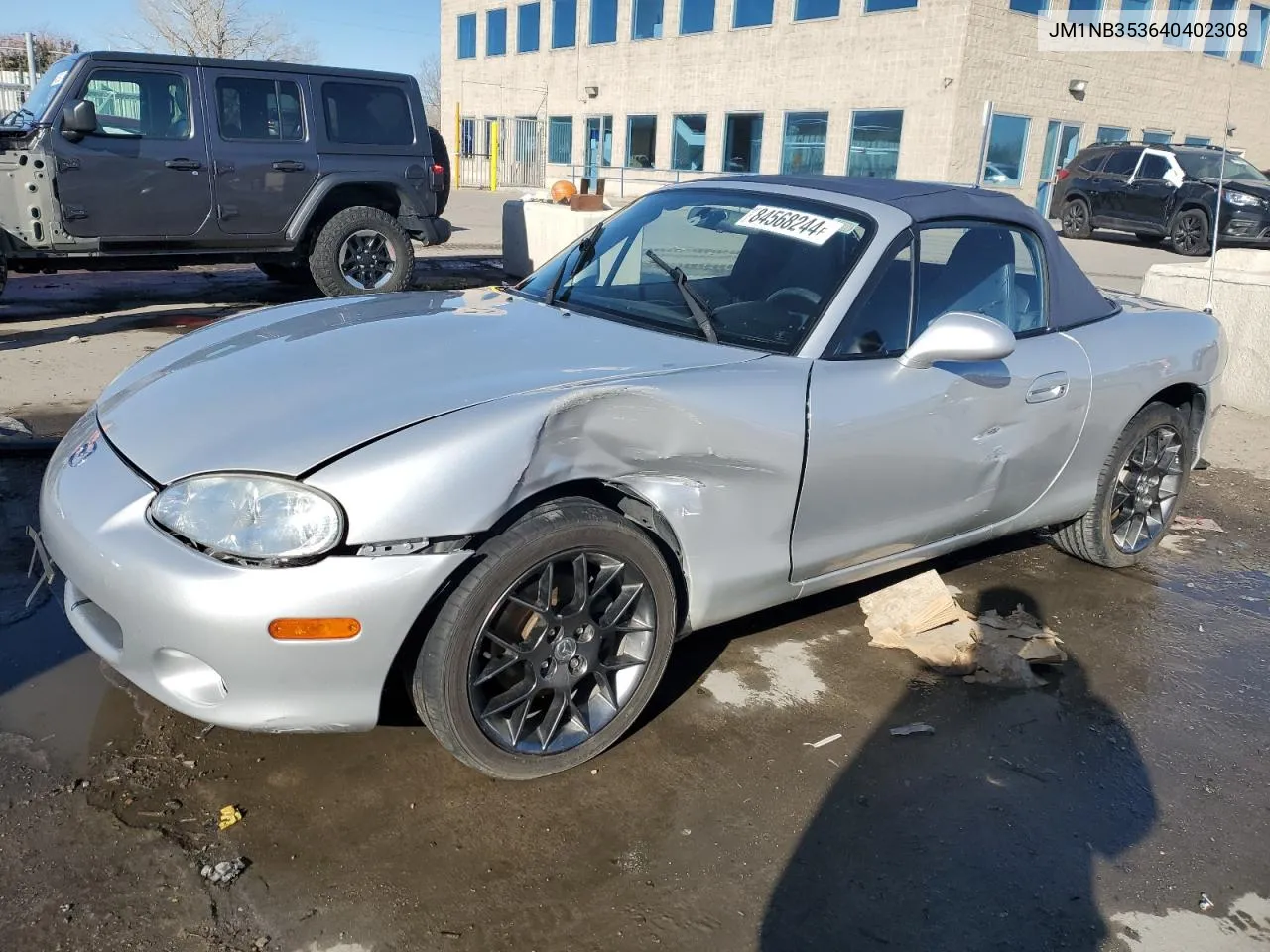 2004 Mazda Mx-5 Miata Base VIN: JM1NB353640402308 Lot: 84568244