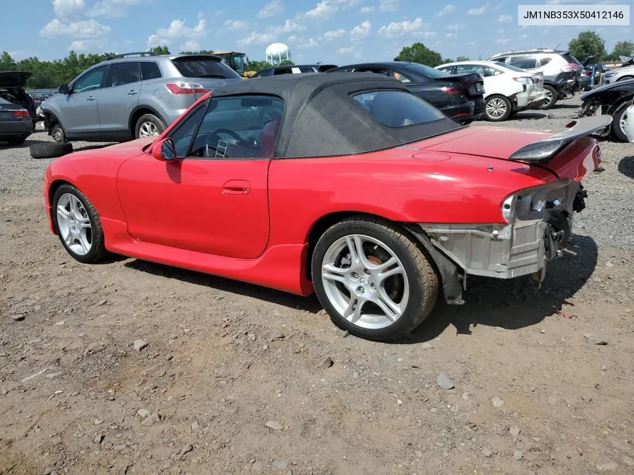 2005 Mazda Mx-5 Miata Base VIN: JM1NB353X50412146 Lot: 62262655