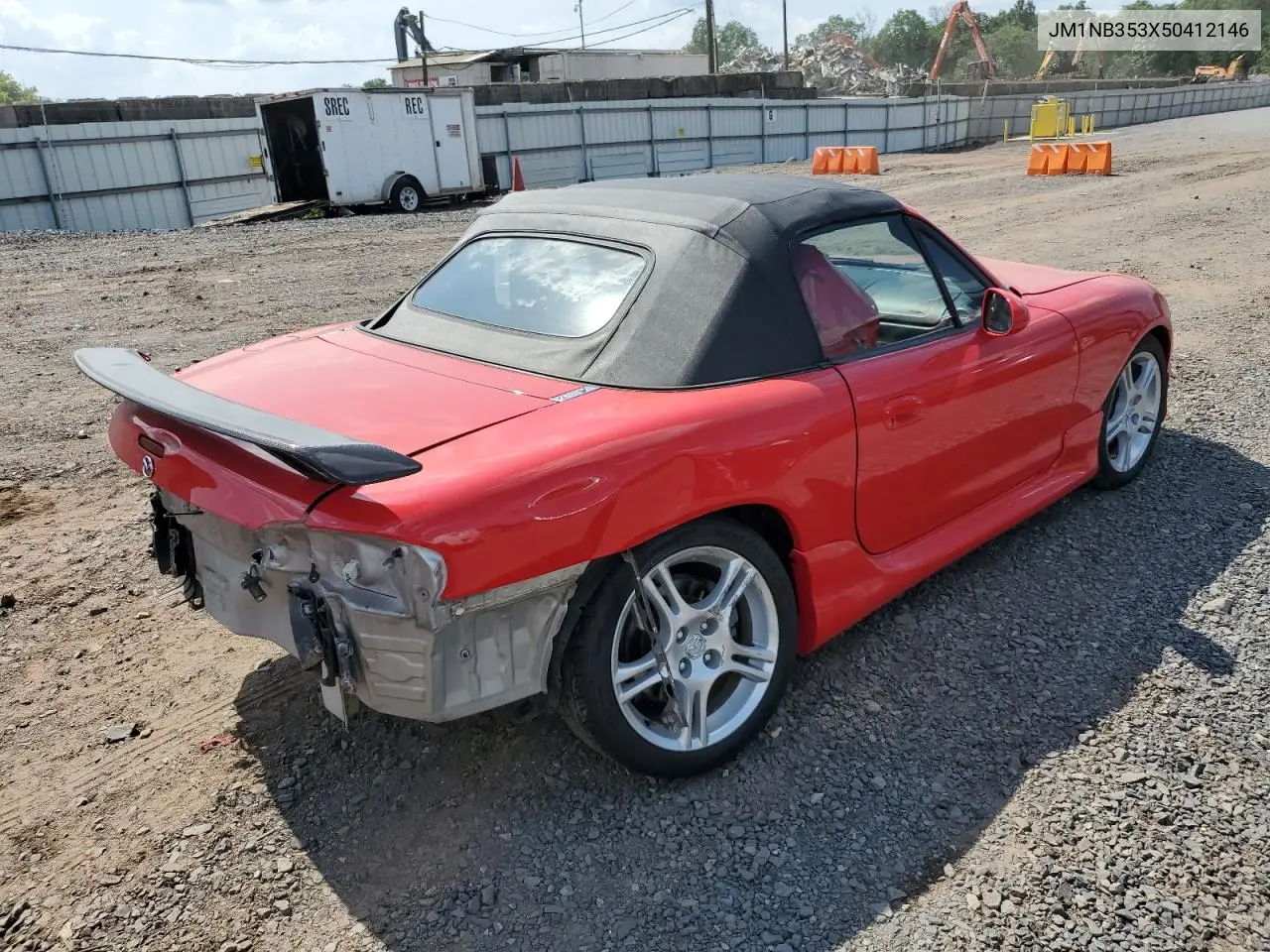 2005 Mazda Mx-5 Miata Base VIN: JM1NB353X50412146 Lot: 62262655