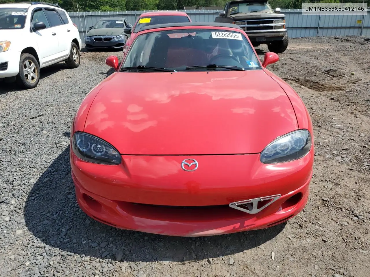 2005 Mazda Mx-5 Miata Base VIN: JM1NB353X50412146 Lot: 62262655