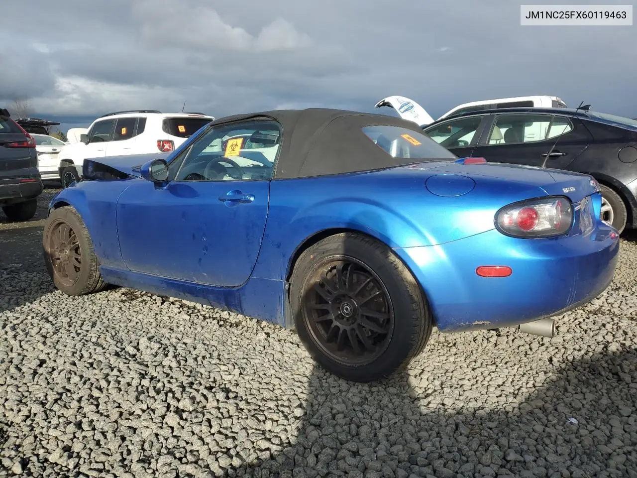 2006 Mazda Mx-5 Miata VIN: JM1NC25FX60119463 Lot: 47094695