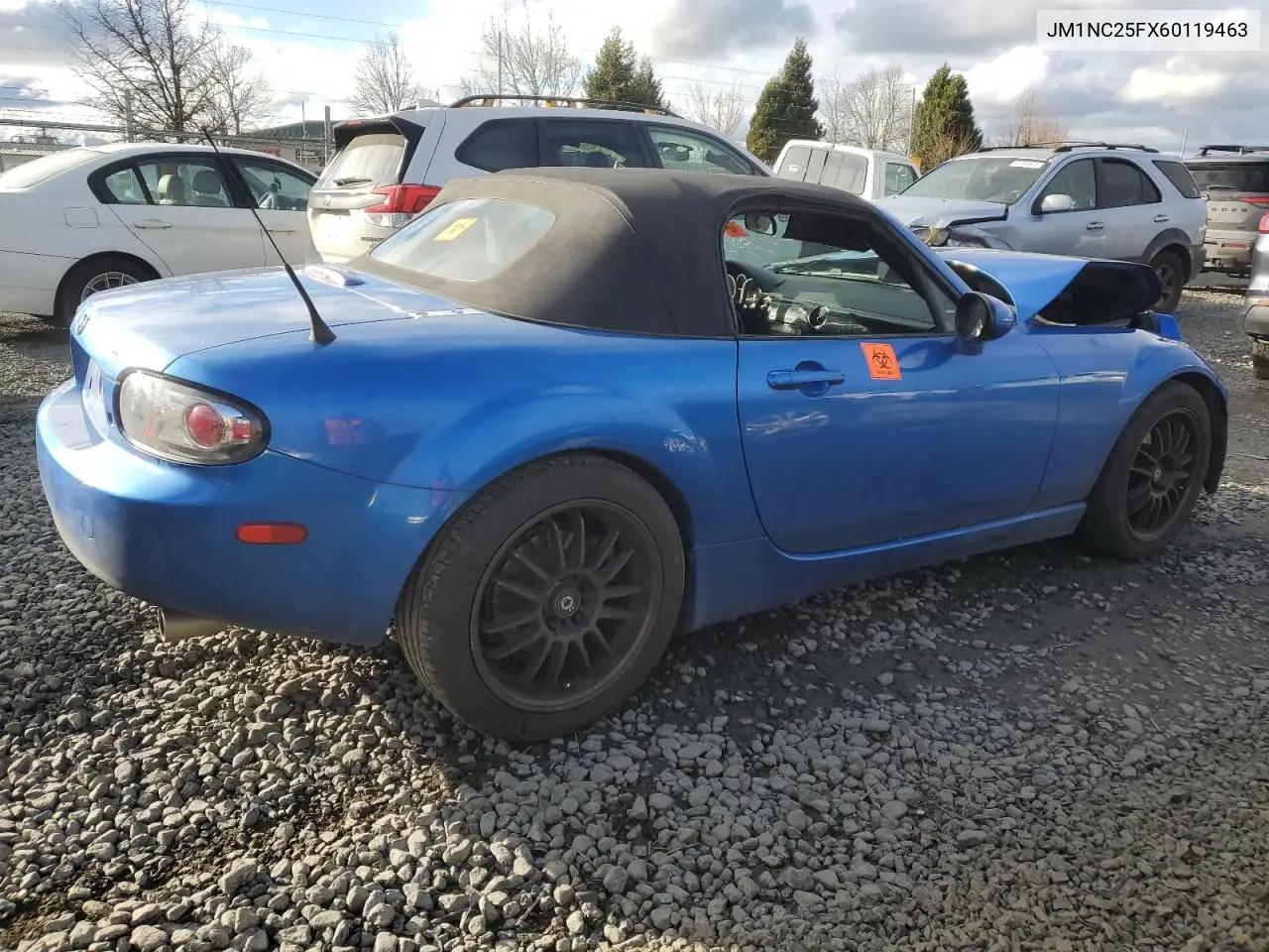 2006 Mazda Mx-5 Miata VIN: JM1NC25FX60119463 Lot: 47094695
