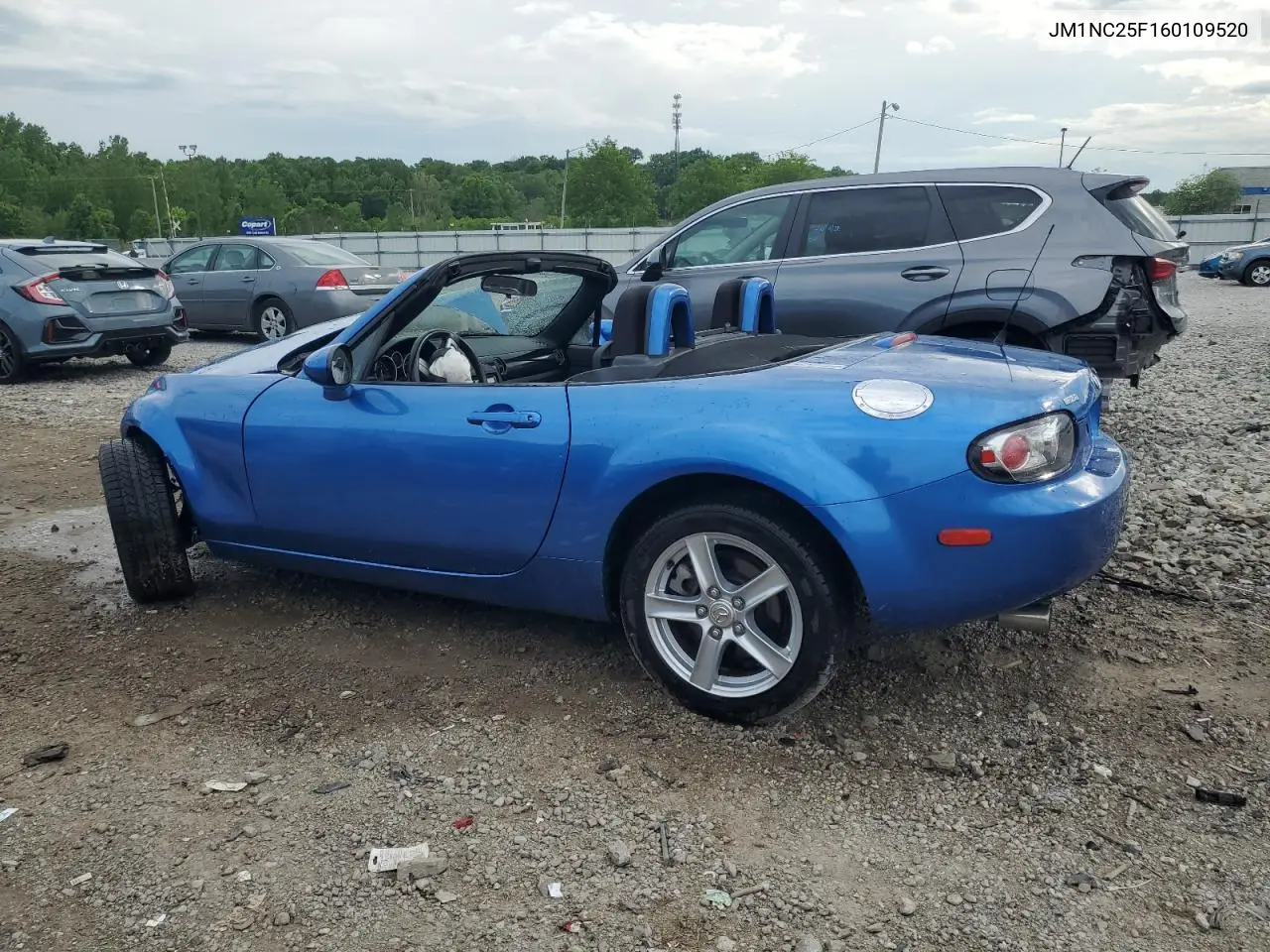 2006 Mazda Mx-5 Miata VIN: JM1NC25F160109520 Lot: 55846845