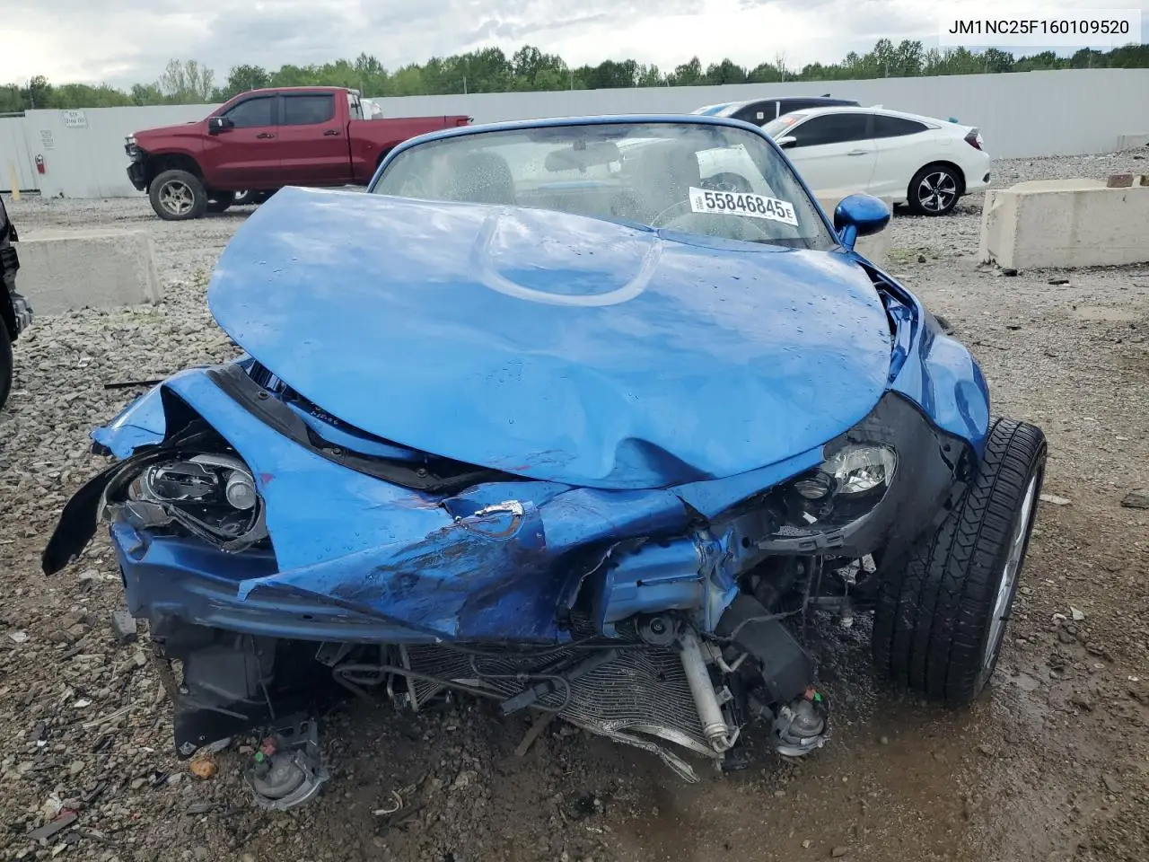 2006 Mazda Mx-5 Miata VIN: JM1NC25F160109520 Lot: 55846845